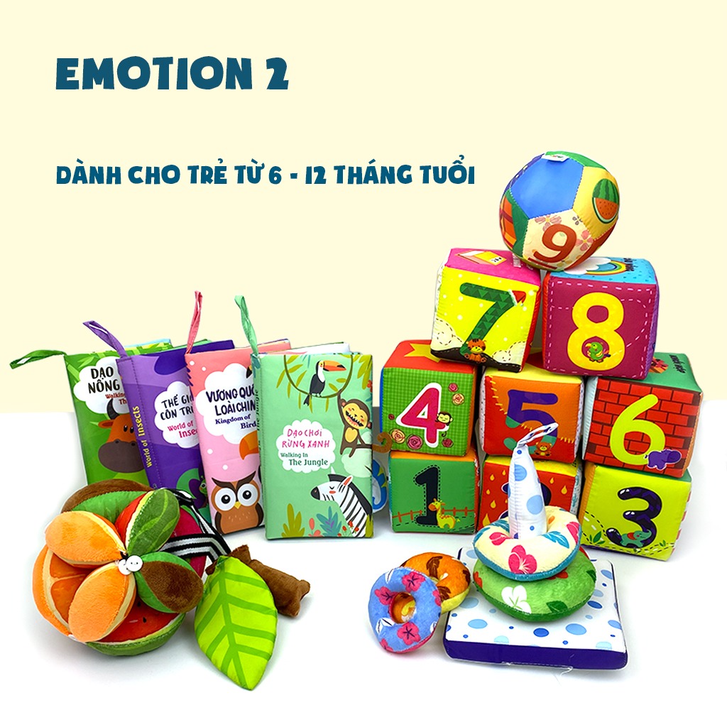 Đồ chơi cho bé PiPoVietnam - Combo Emotion 2